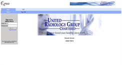 Desktop Screenshot of pacs.unitedradiology.net
